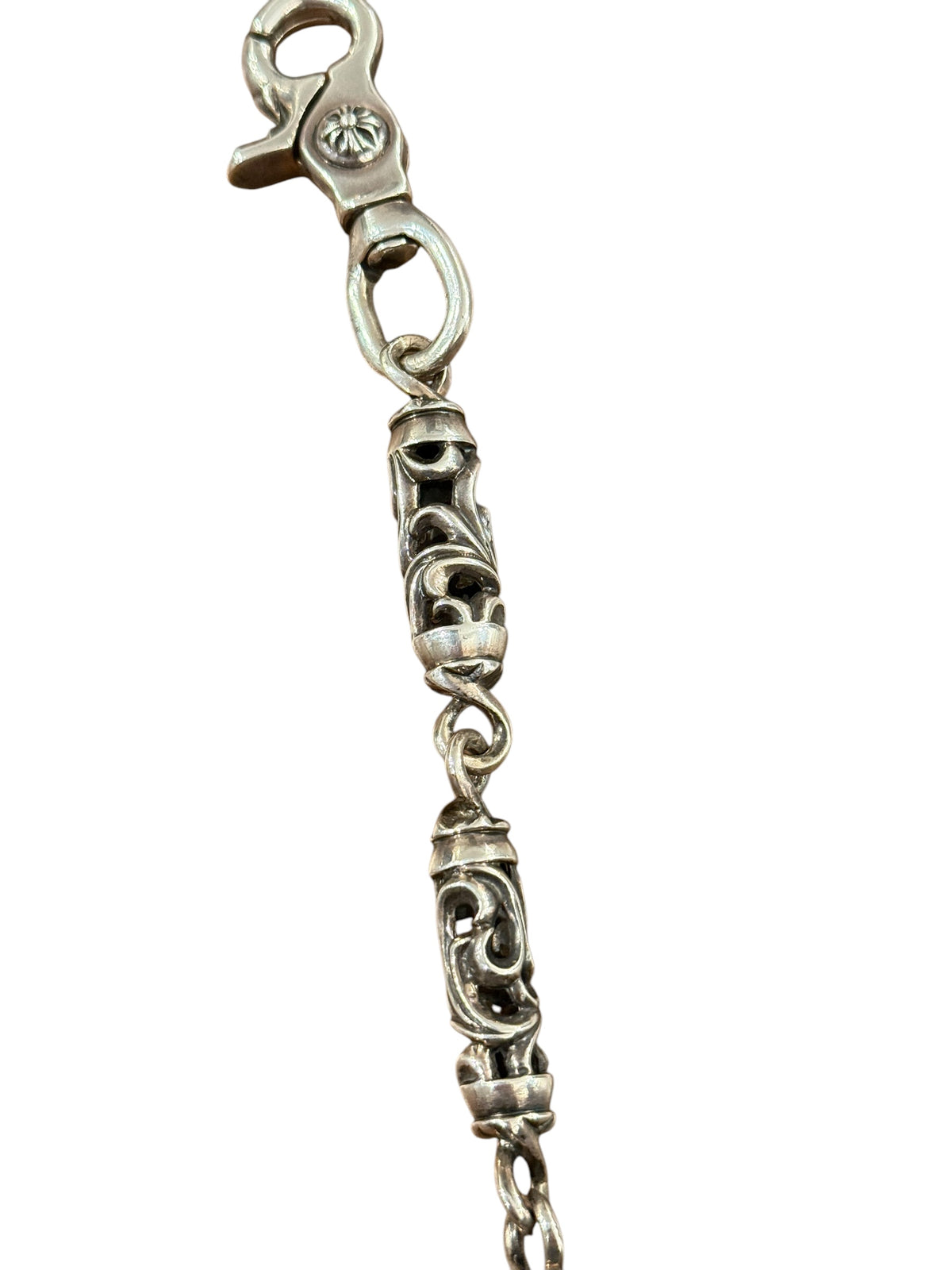 Roller Double Clasp Long Wallet Chain