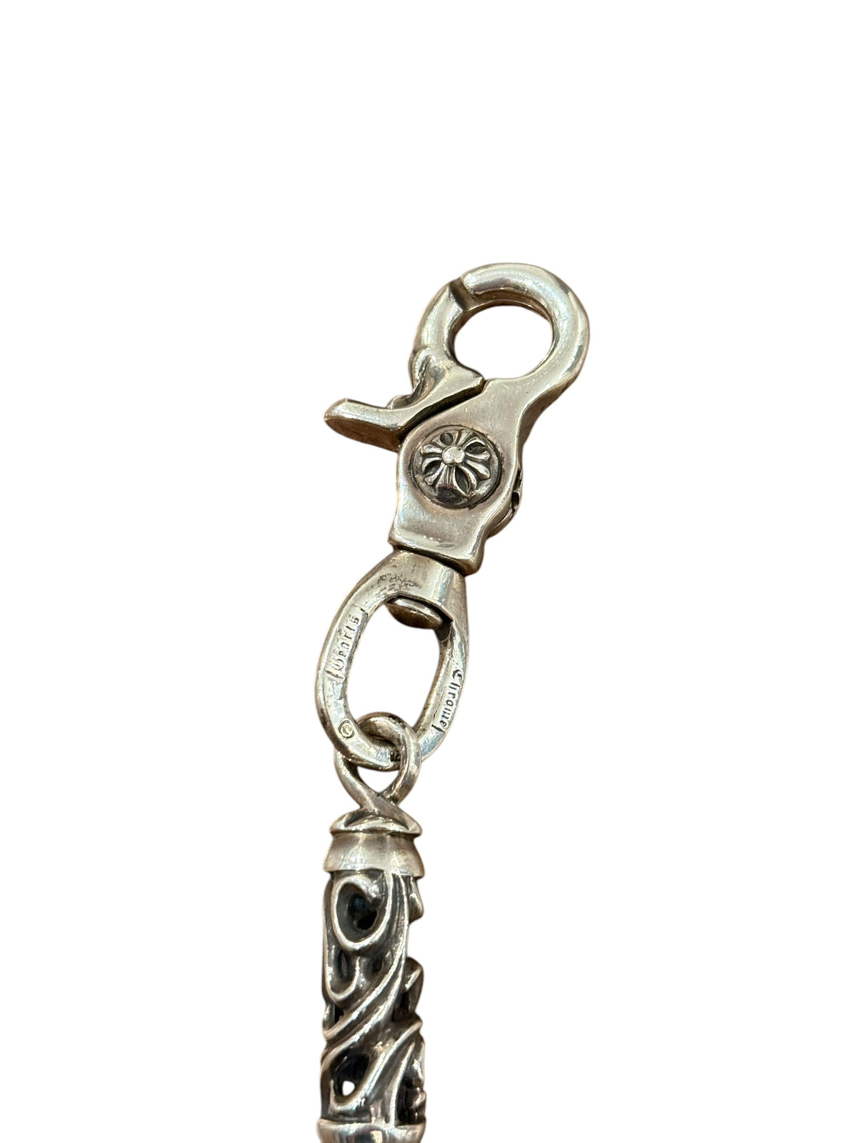 Roller Double Clasp Long Wallet Chain