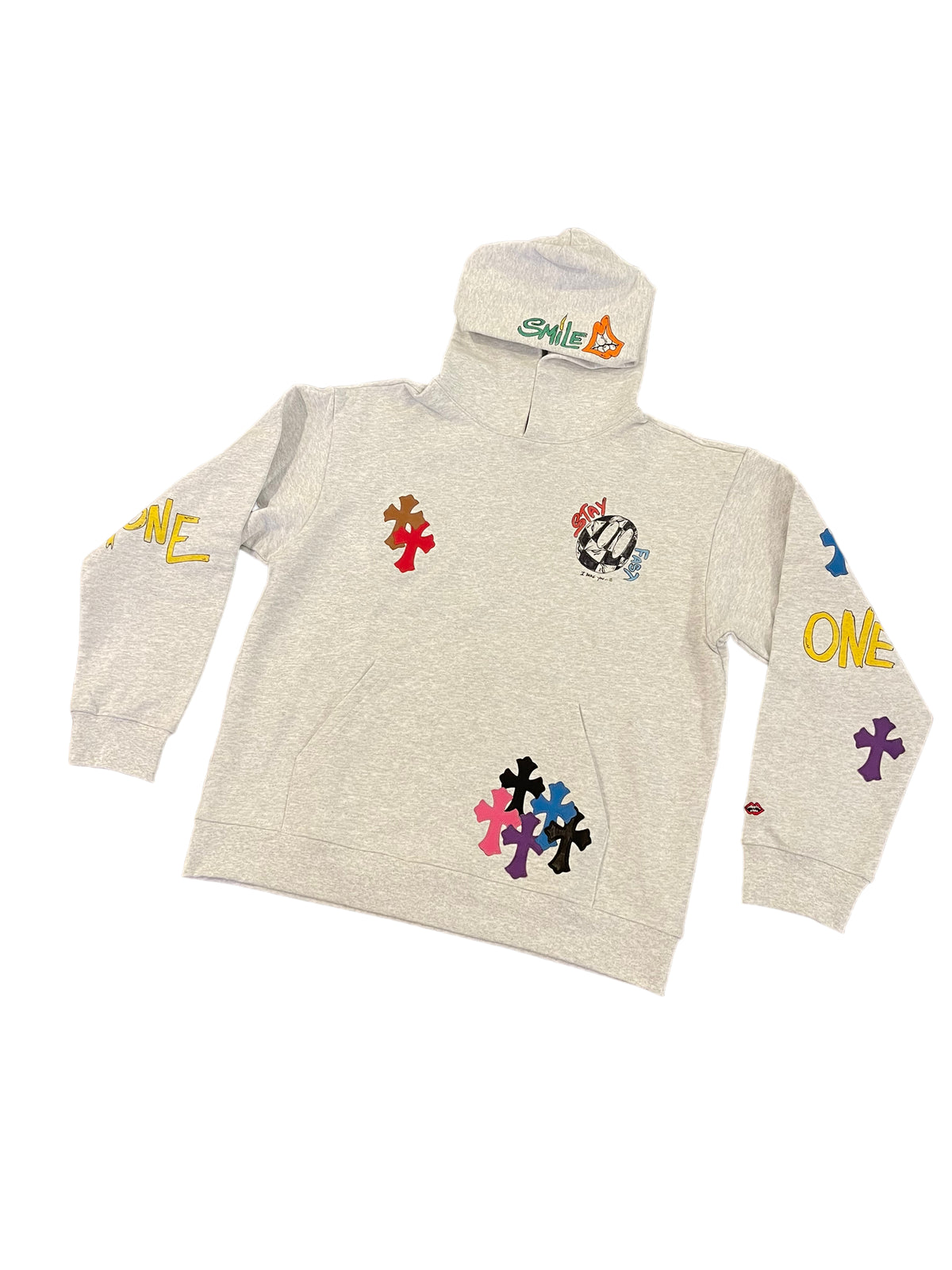 1/1 Matty Boy Artwork Cross Patch Hoodie