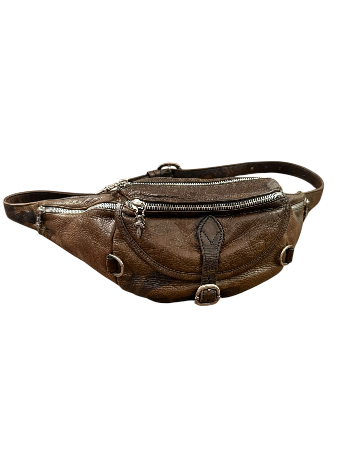 Chrome Hearts Brown Camo Leather Snat Pack