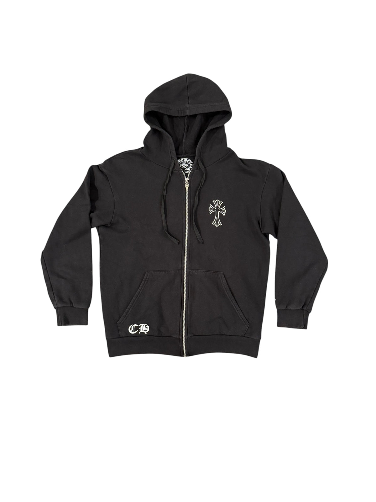 Triple Cross Zip-Up Hoodie