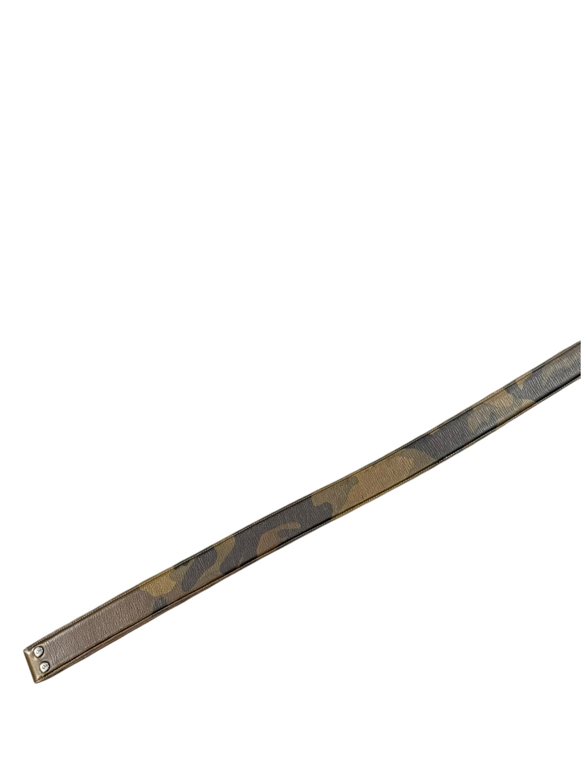 Chrome Hearts Camo Leather Belt Strap