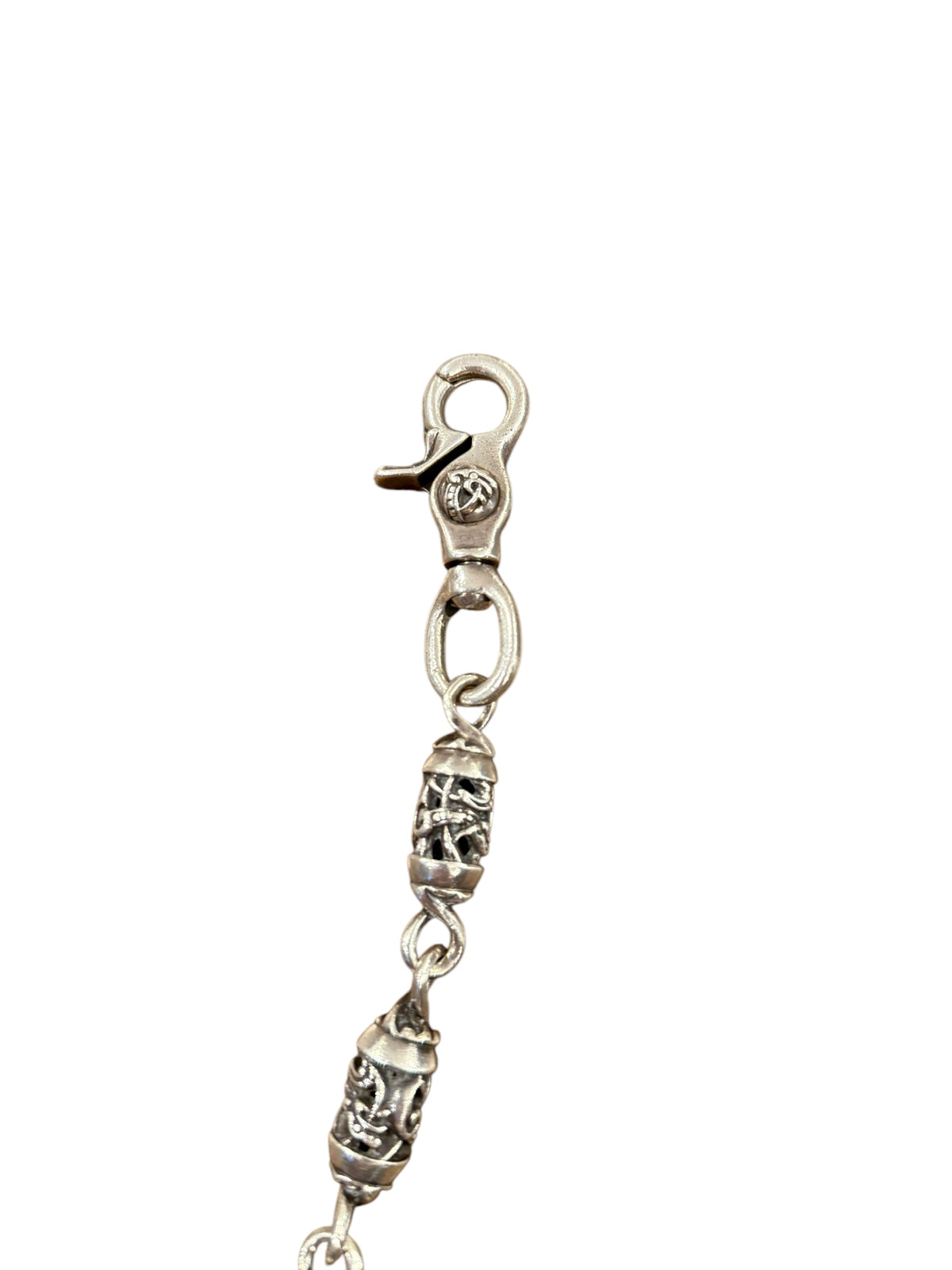 Celtic Roller Double Lobster Clasp Long Wallet Chain
