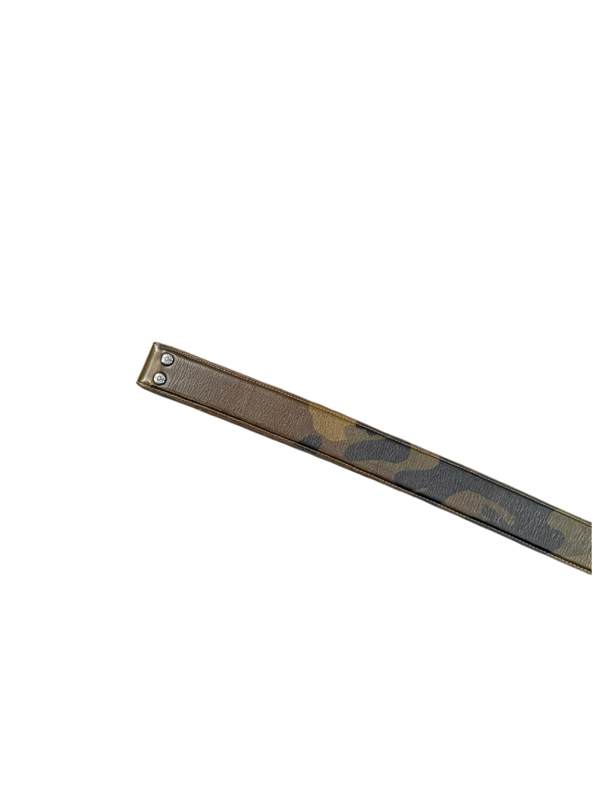 Chrome Hearts Camo Leather Belt Strap