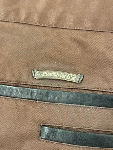 Chrome Hearts Brown Chino Pants