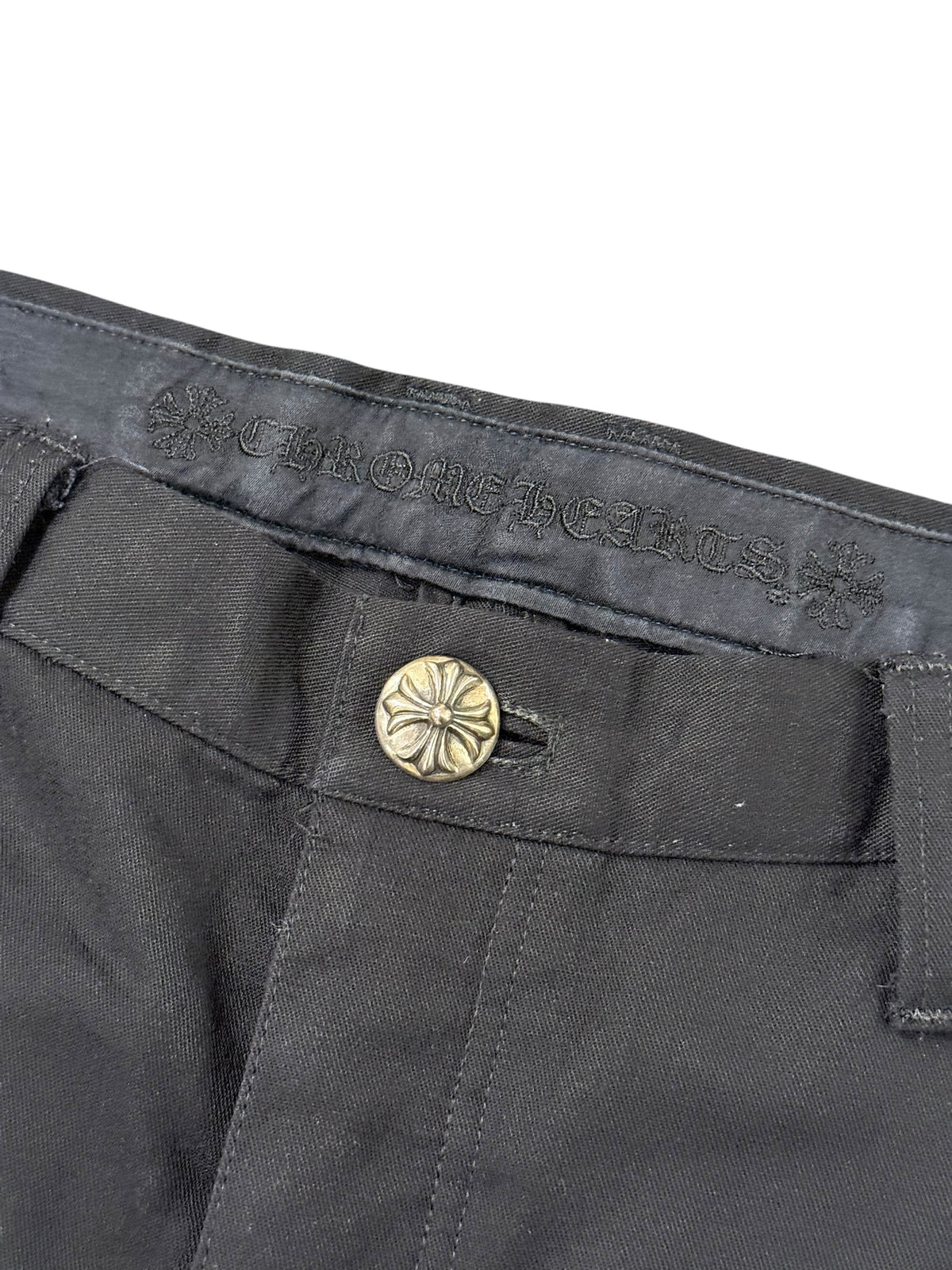 Chrome Hearts Black Chino Pants
