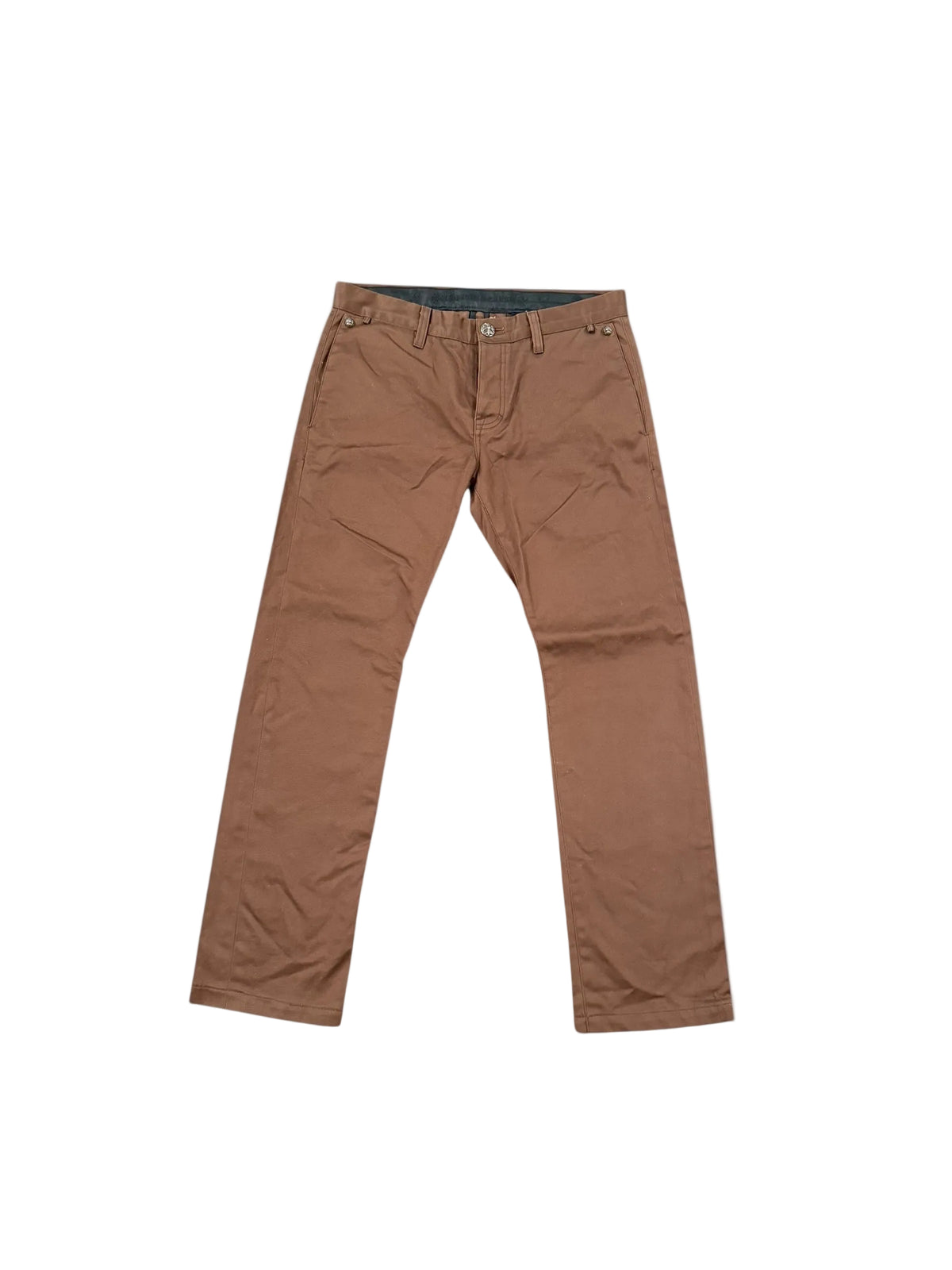 Chrome Hearts Brown Chino Pants