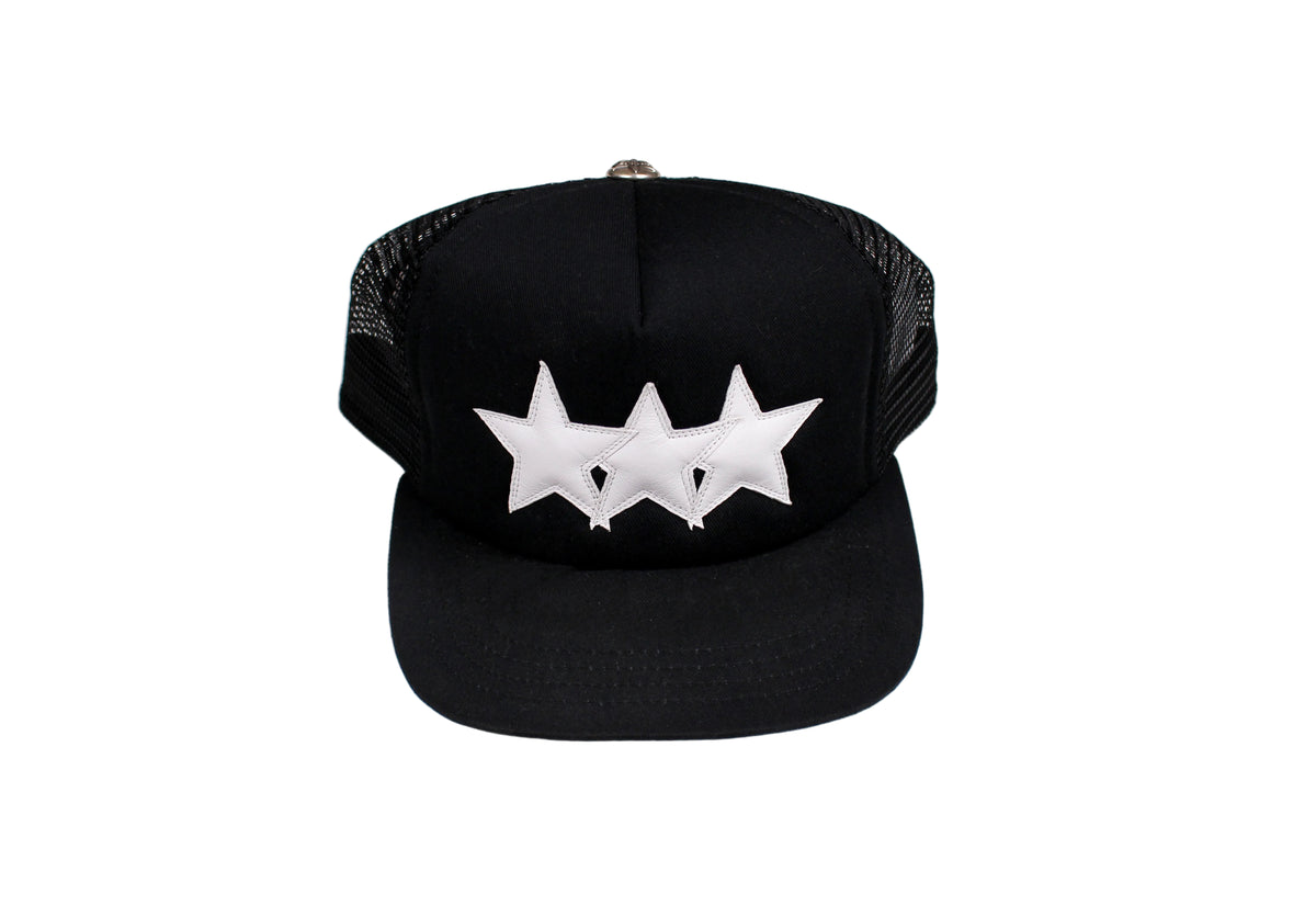 Chrome Hearts Trucker Hat "Three Stars"