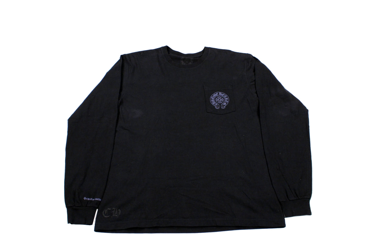 Chrome Hearts L/S "Midnight Blue Staff"