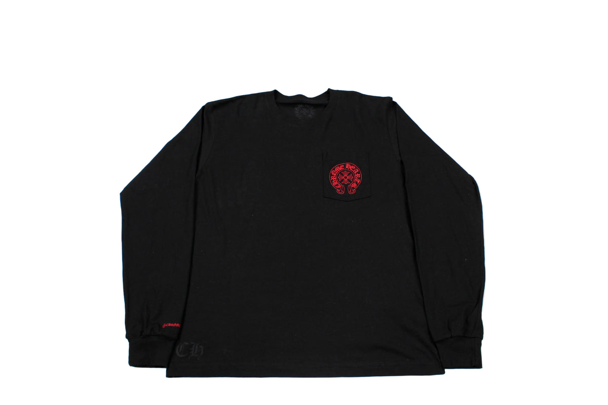 Chrome Hearts L/S "Red Staff"