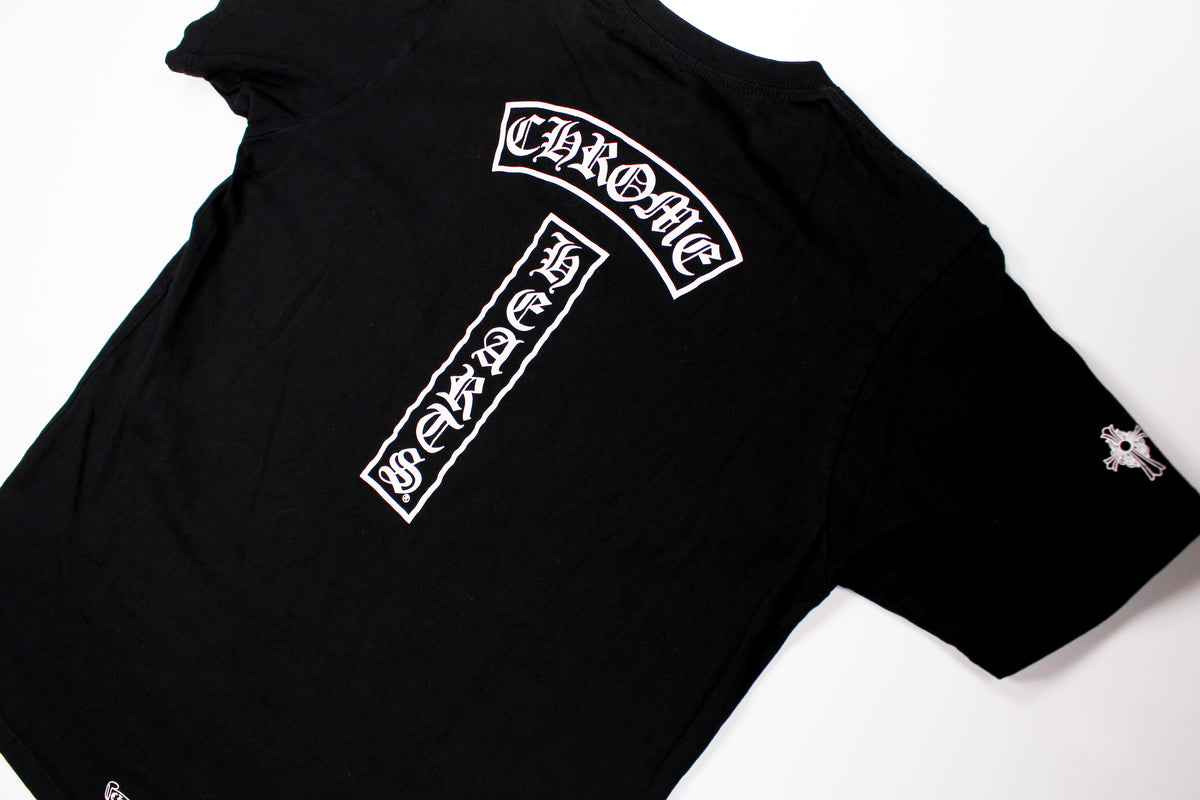 Chrome Hearts Tee "Black Classic T-Logo"