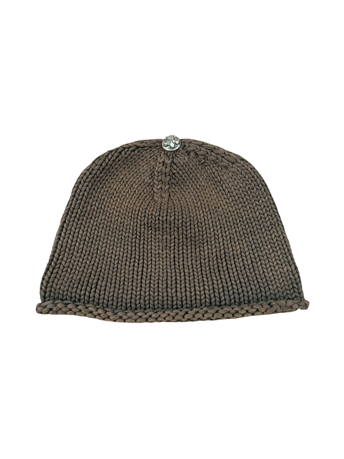 Vintage Fleur Patch Cashmere Beanie