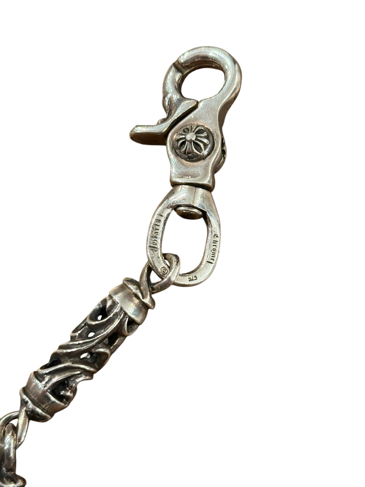 Roller Double Clasp Long Wallet Chain