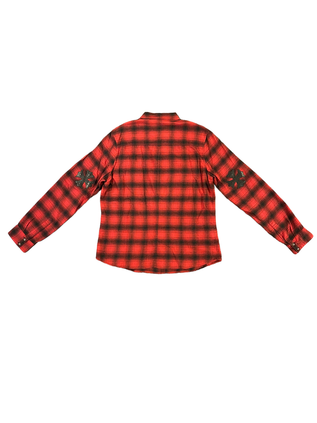 Mini Plus Patch Red Loose End Flannel