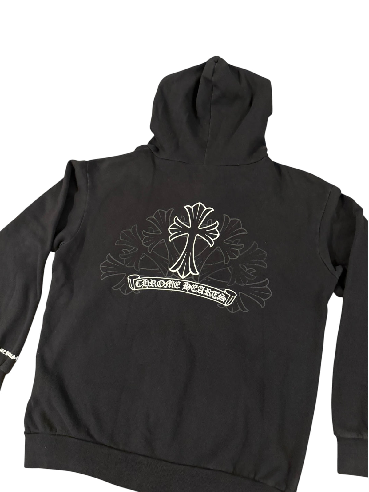 Triple Cross Zip-Up Hoodie