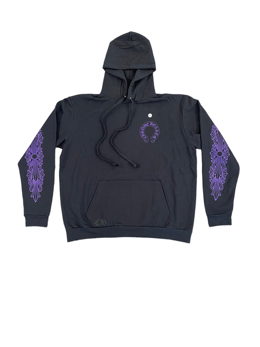 F&F Purple Floral Hoodie