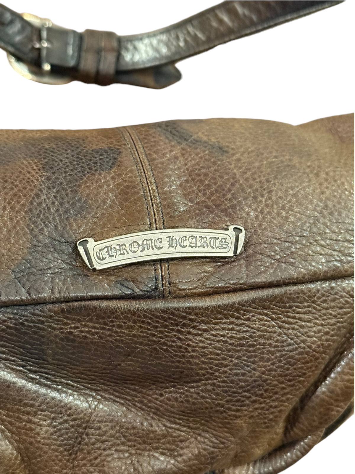 Chrome Hearts Brown Camo Leather Snat Pack