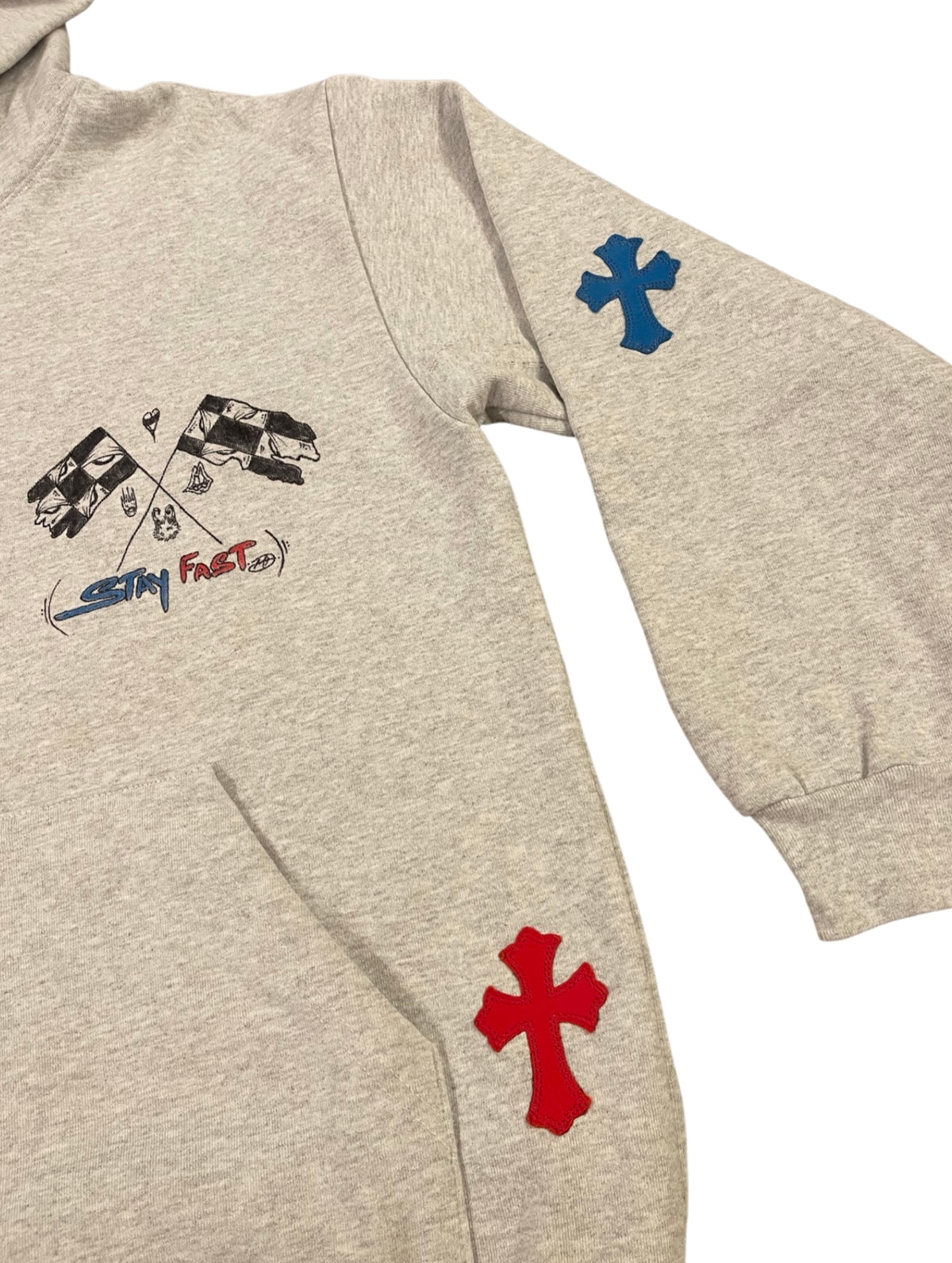 1/1 Matty Boy Artwork Cross Patch Hoodie