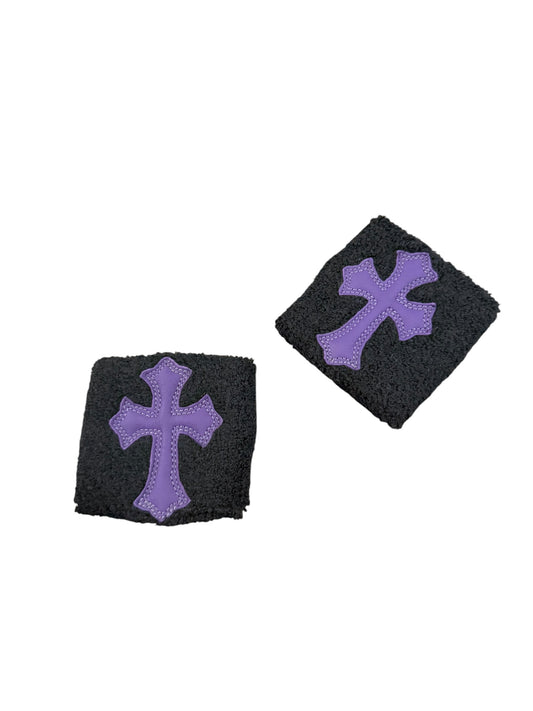 Purple Cross Patch Arm Bands