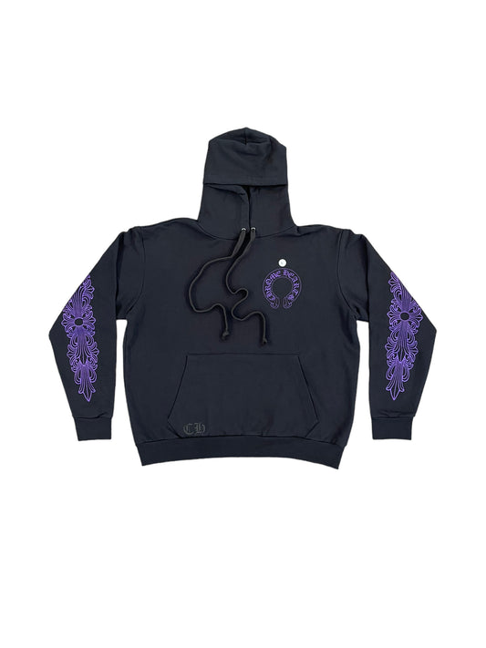 F&F Purple Floral Hoodie
