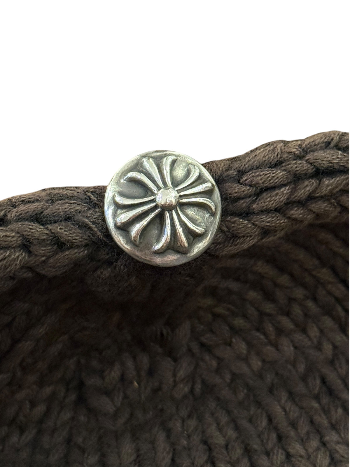 Vintage Cross Patch Cashmere Beanie