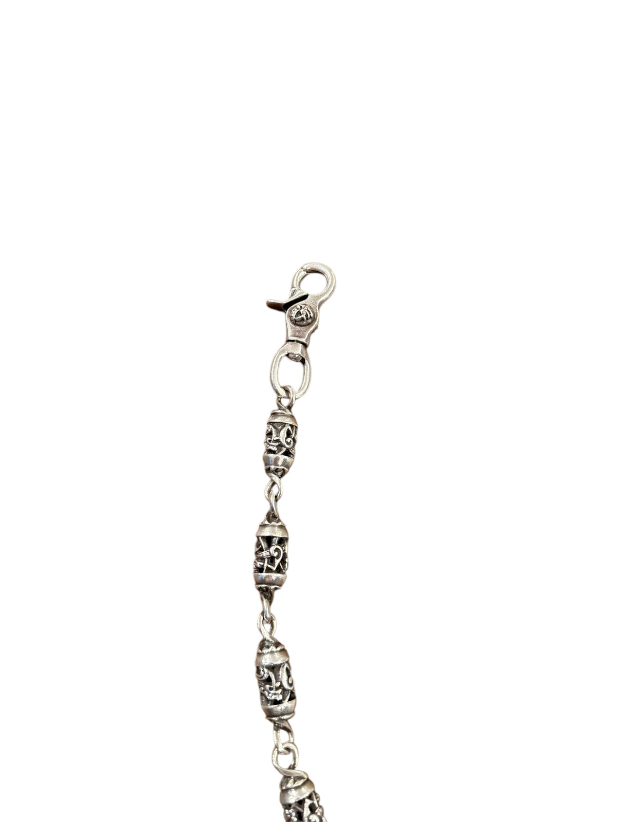 Celtic Roller Double Lobster Clasp Long Wallet Chain