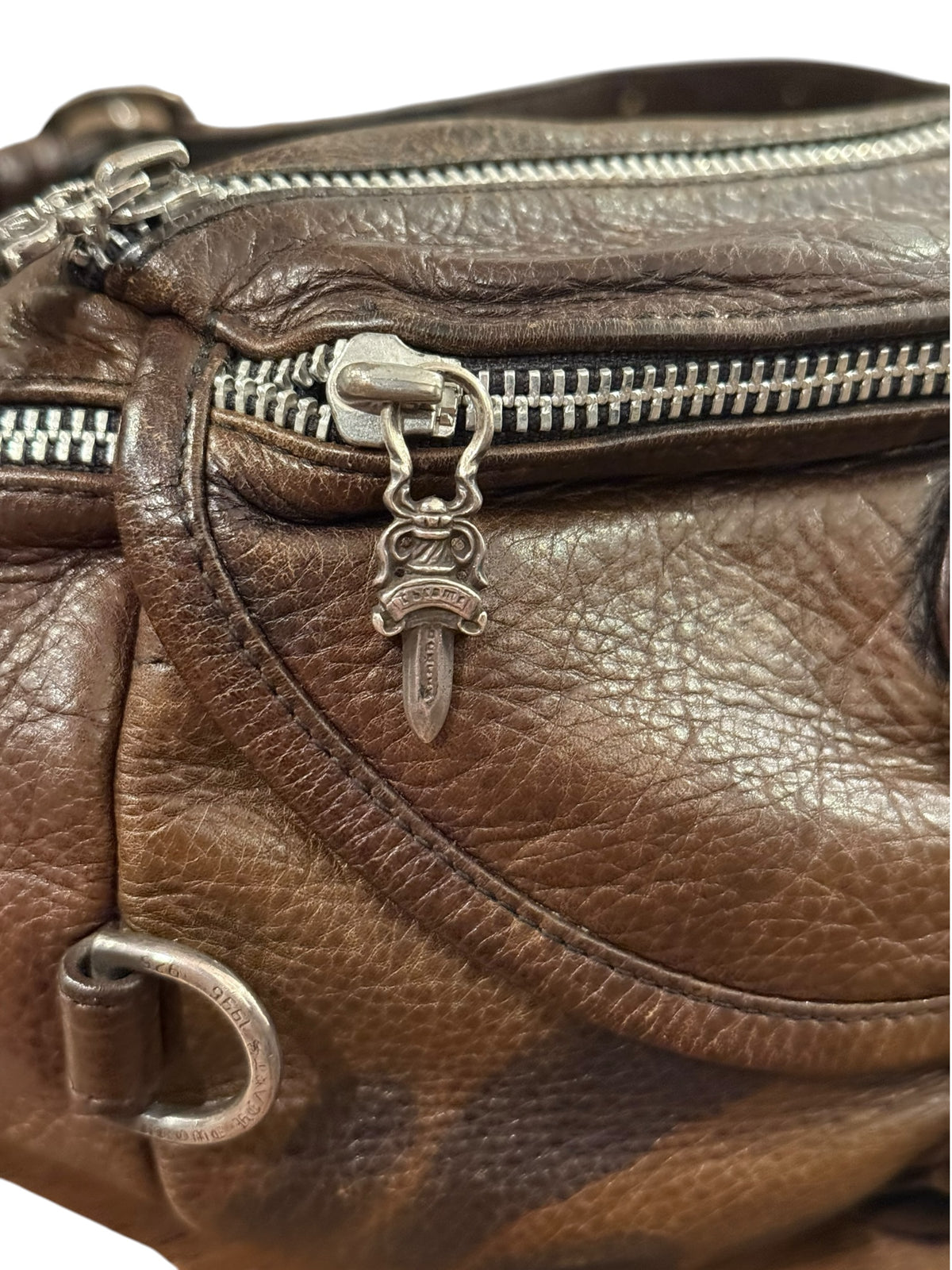Chrome Hearts Brown Camo Leather Snat Pack