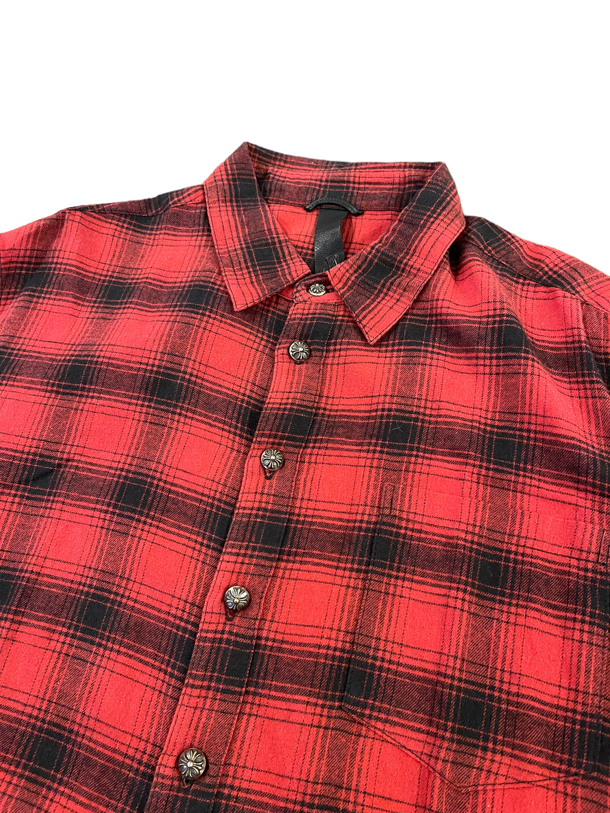 Mini Plus Patch Red Loose End Flannel