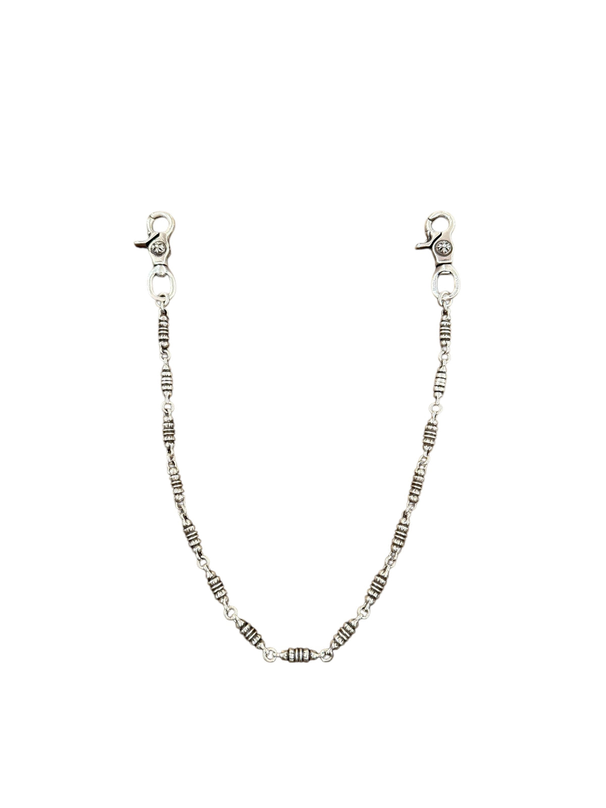 Roll Double Lobster Clasp Long Wallet Chain