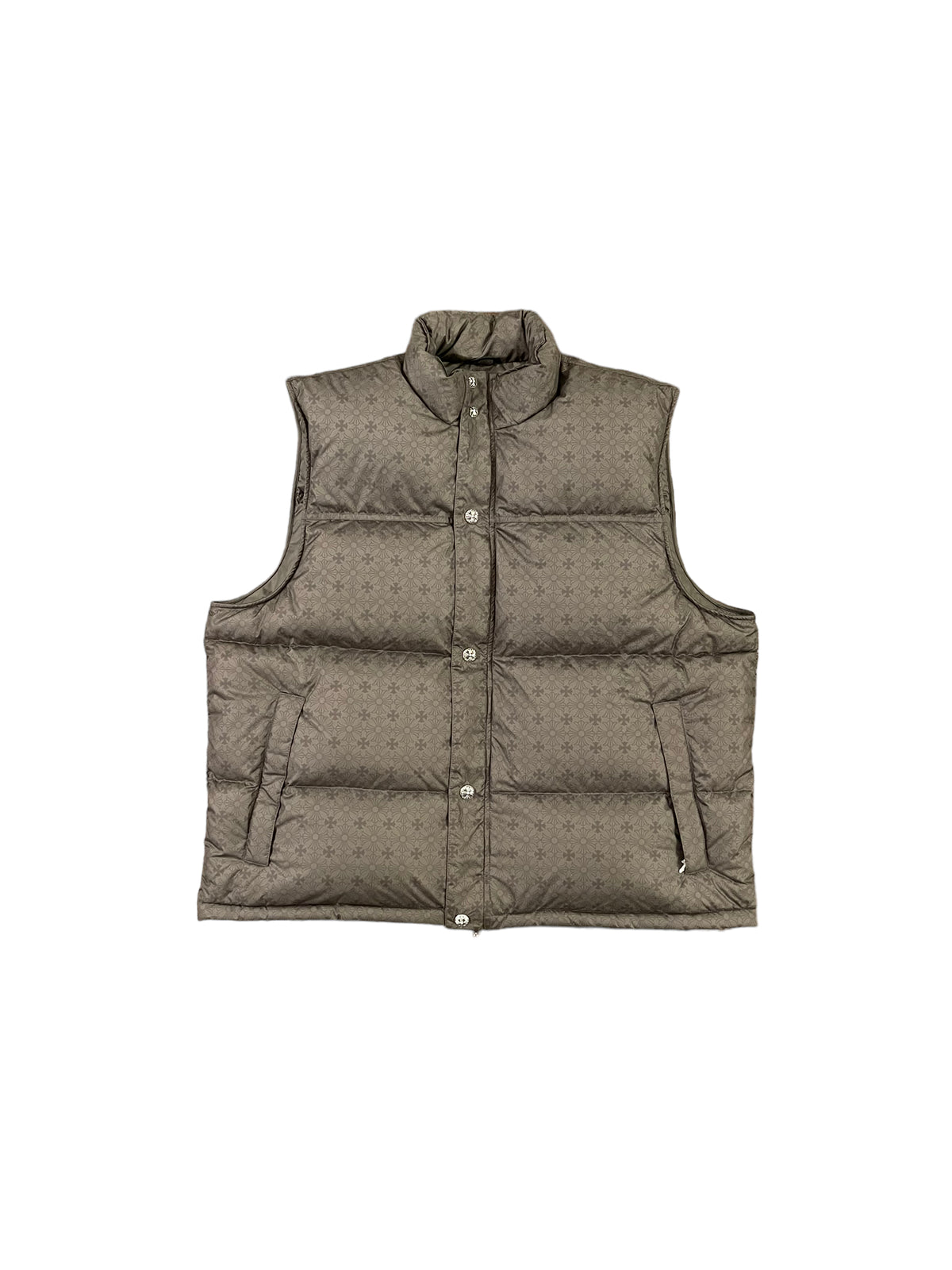 Mini Plus Olive Puffer Vest