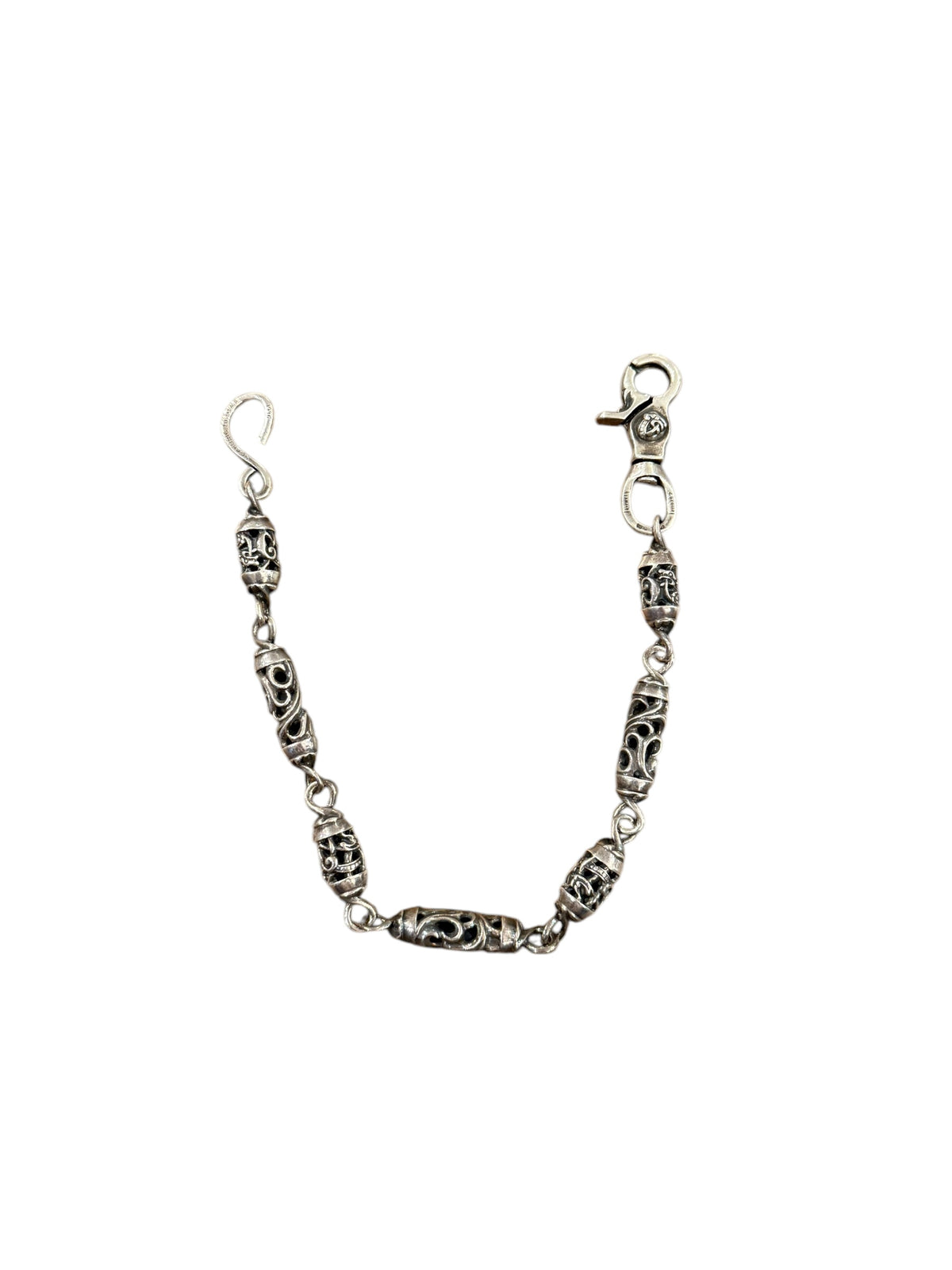 Multi Roller Short Wallet Chain