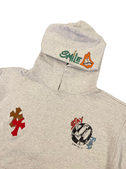 1/1 Matty Boy Artwork Cross Patch Hoodie