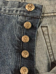 Chrome Hearts Cross Patch Denim Jeans