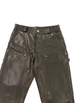 Chrome Hearts Leather Carpenter Pants