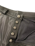 Chrome Hearts Leather Carpenter Pants