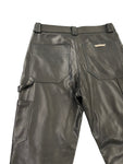 Chrome Hearts Leather Carpenter Pants