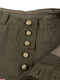 Chrome Hearts Cross Patch Carpenter Pants