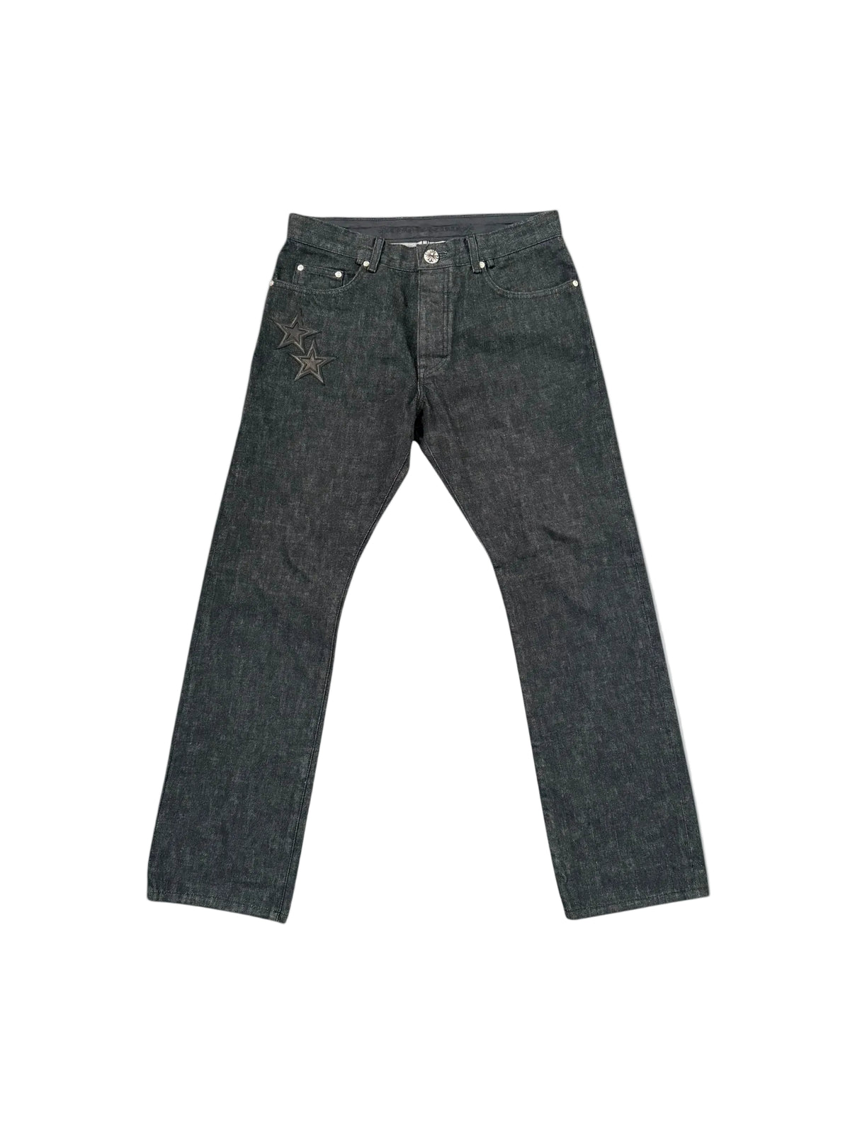 Chrome Hearts Star Patch Denim Jeans