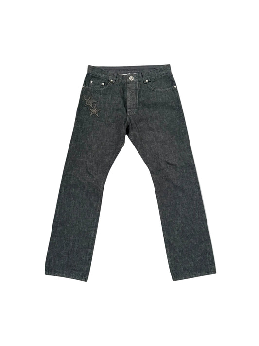 Chrome Hearts Star Patch Denim Jeans
