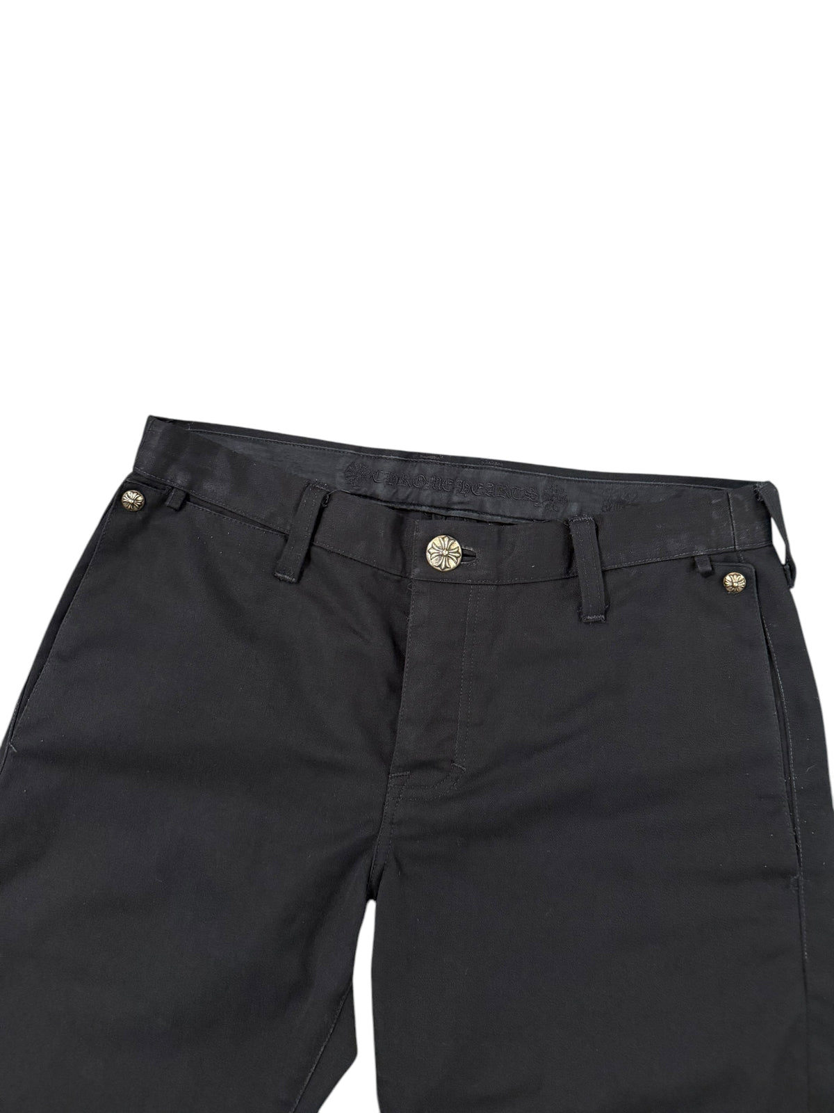 Chrome Hearts Black Chino Pants
