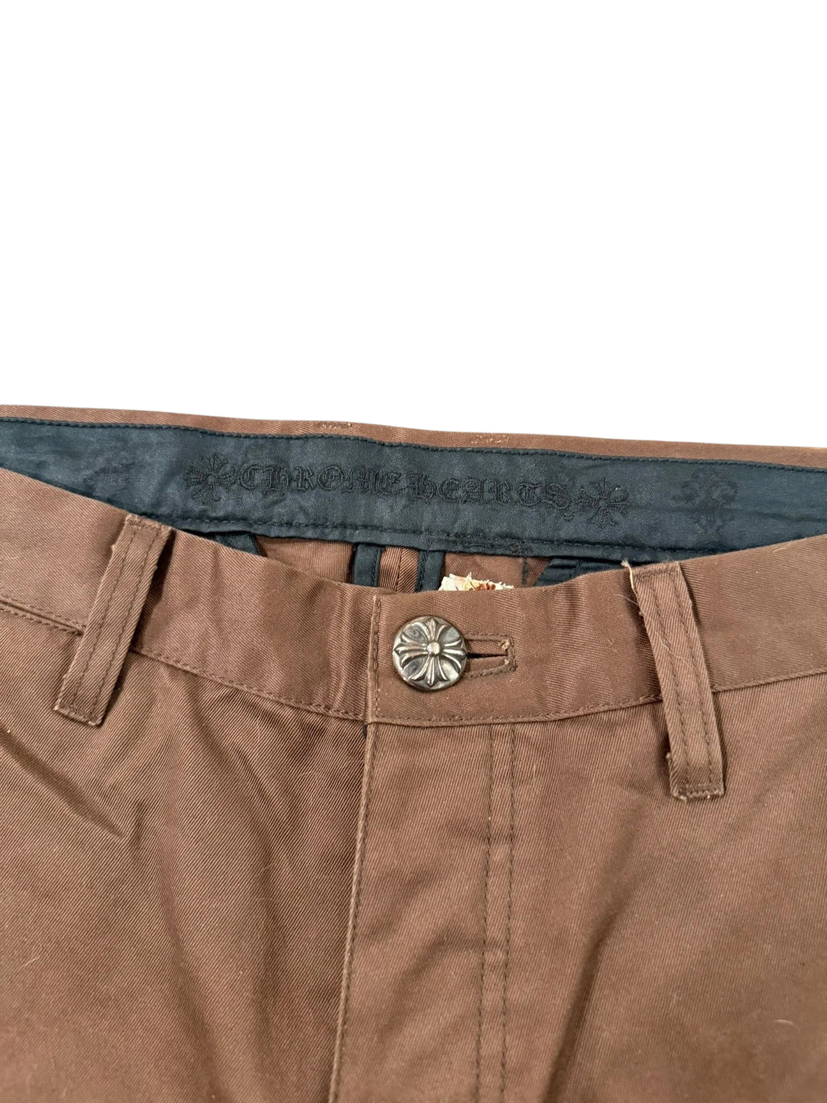 Chrome Hearts Brown Chino Pants