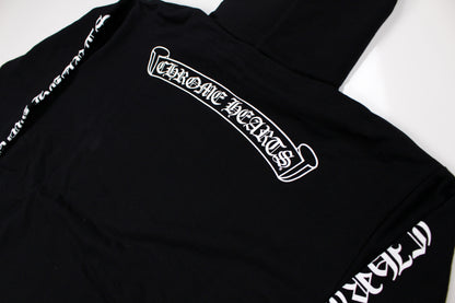Chrome Hearts Hoodie "Scroll Logo"