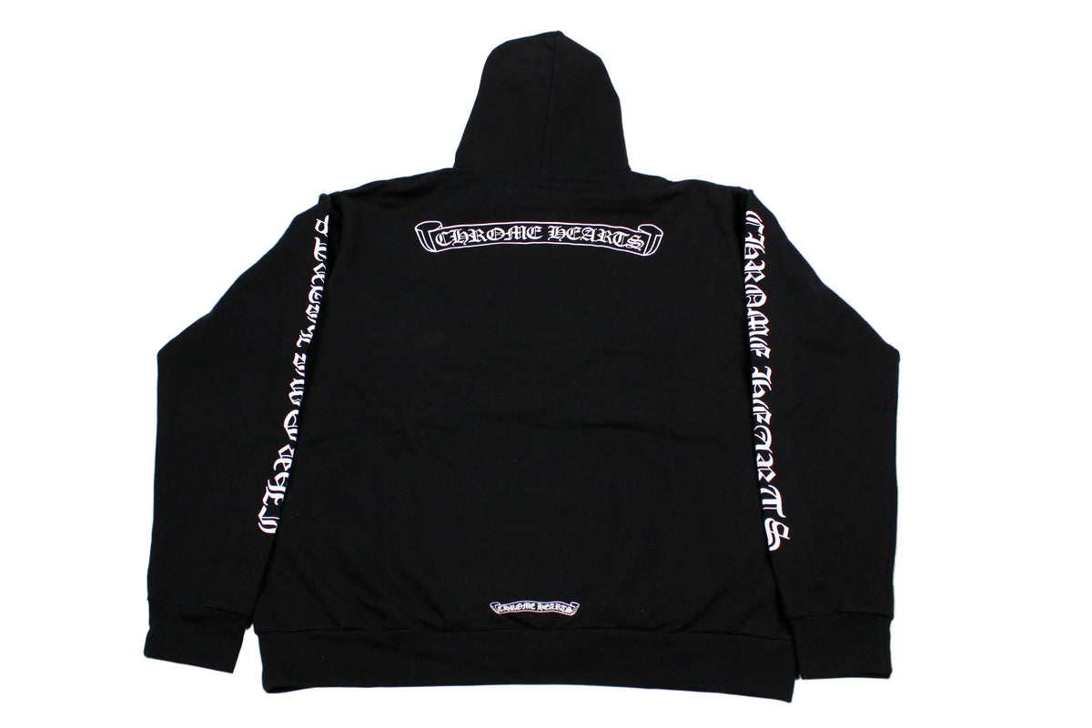 Chrome Hearts Hoodie "Scroll Logo"