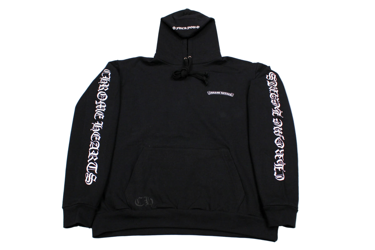 Chrome Hearts Hoodie "Scroll Logo"