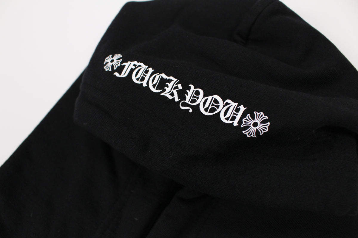 Chrome Hearts Hoodie "Scroll Logo"