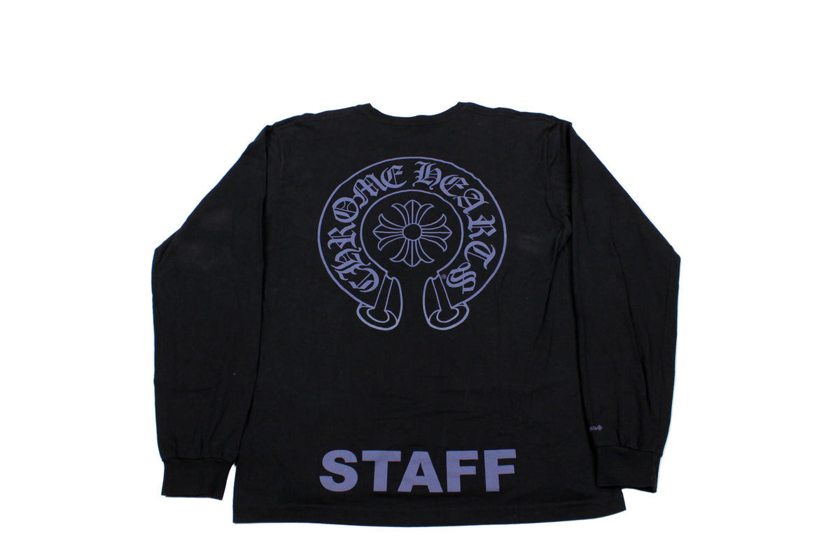 Chrome Hearts L/S "Midnight Blue Staff"