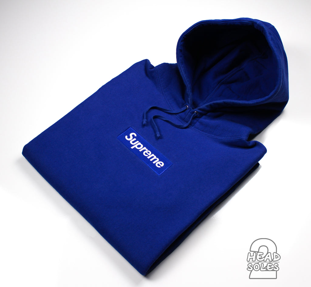2006 Supreme Royal Blue Box Logo Hoodie
