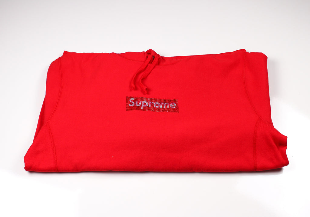 Supreme Swarovski Box Logo hoodie